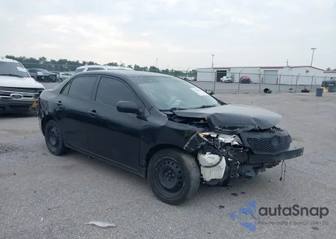 2010 Toyota Corolla Le z USA, uszkodzony, nr VIN 2T1BU4EE6AC344691